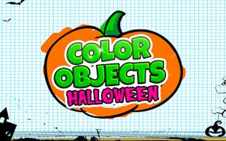 Color Objects Halloween: Kids Painting Game