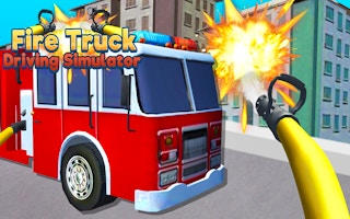 Fire Truck Driving Simulator: Emergency Vehicle Game