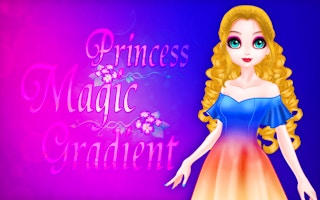 Princess Magic Gradient: Spring Fashion Dress Up Game