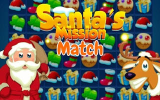 Santa's Match Mission - Christmas Puzzle Game