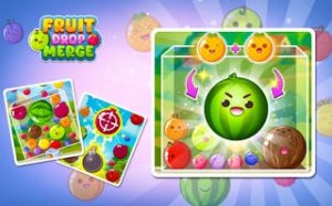 Fruit Merge Puzzle
