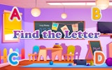 Find The Letter: Alphacasual game Learning Game