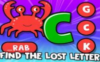 Find The Lost Letter - Kids Alphacasual game Matching Game