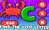 Find The Lost Letter - Kids Alphacasual game Matching Game