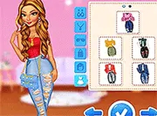 Denim Style Creator: Casual Dress Up